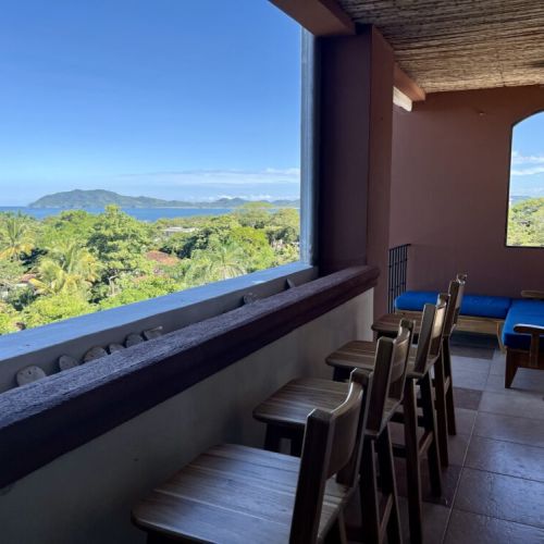 Watch the sea from your balcony.