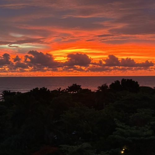 Enjoy the beautiful sunsets